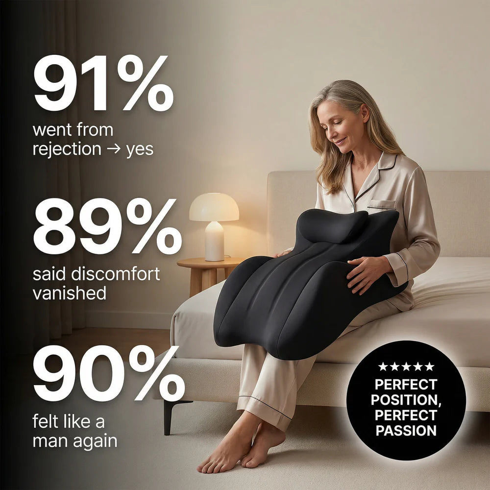Waterproof Intimacy Support Pillow – Comfort for Every Position