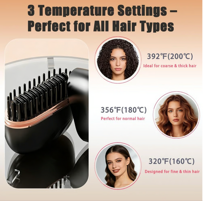 ✨ Premium Hair Detangling & Scalp Massage Brush