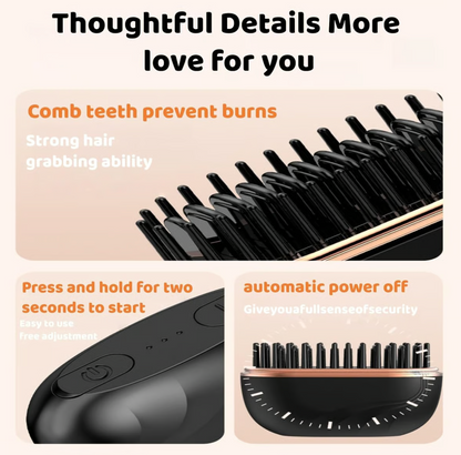✨ Premium Hair Detangling & Scalp Massage Brush