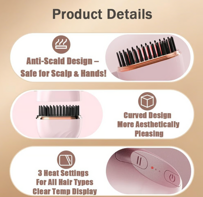 ✨ Premium Hair Detangling & Scalp Massage Brush