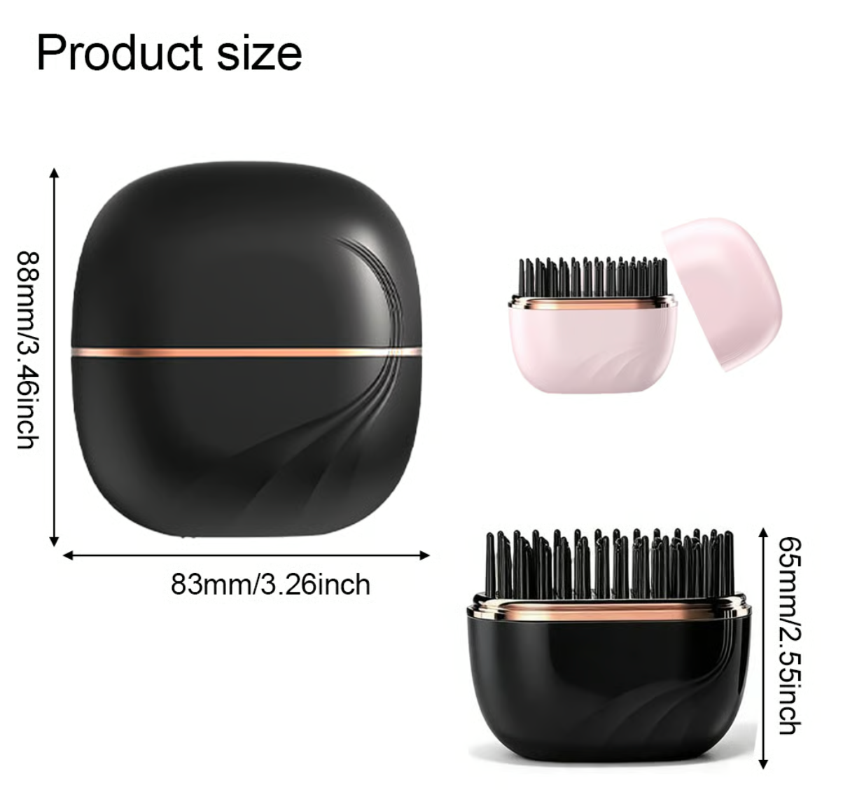 ✨ Premium Hair Detangling & Scalp Massage Brush