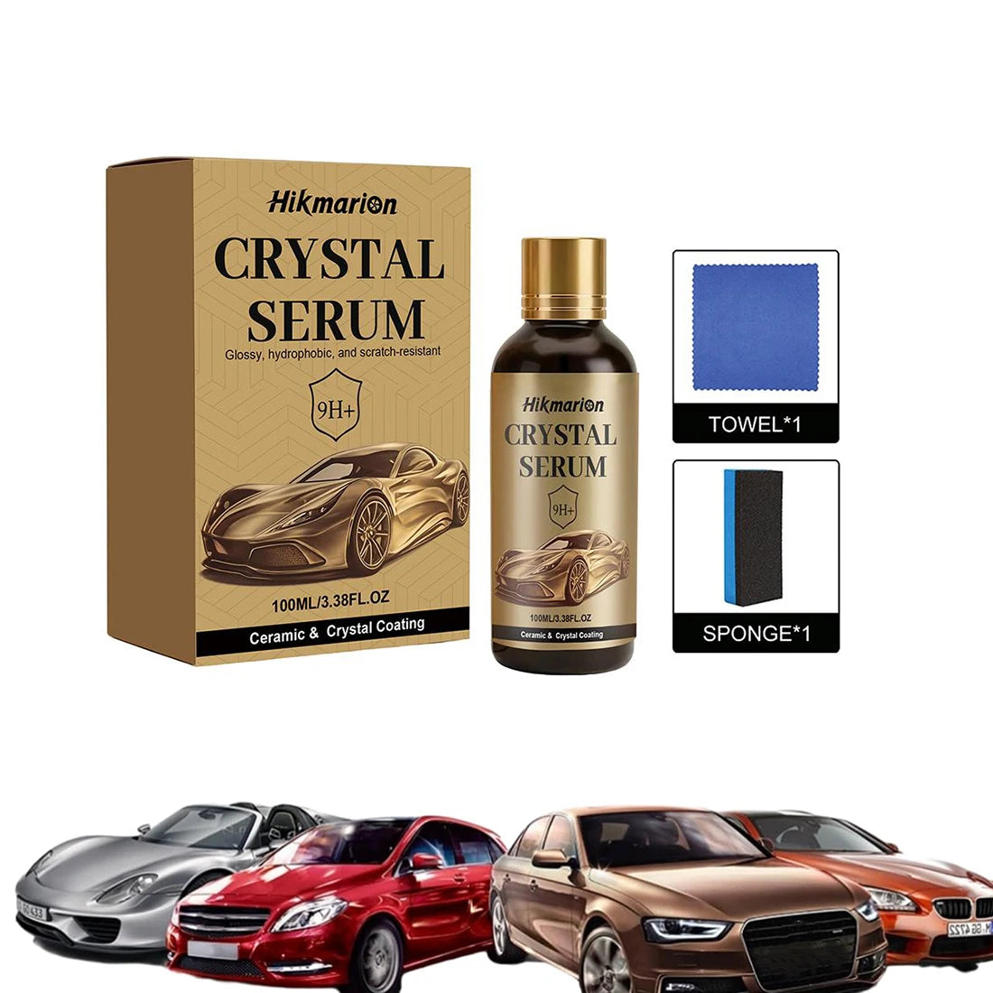 ⚡Hot Sales🔥 Graphene Ceramic Coating for Cars (FREE - Applicator & Microfiber Towel)🔥